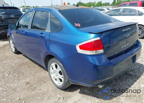 2008 Ford Focus Se/Ses из США, поврежденный, VIN 1FAHP35N18W100434